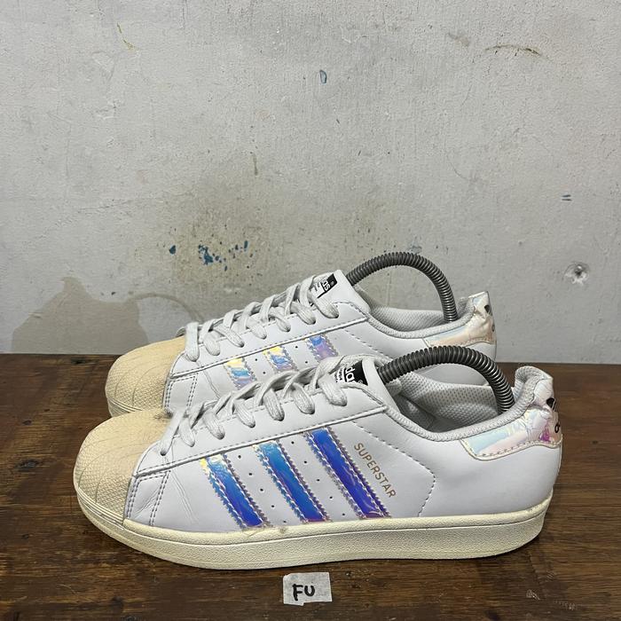 Sepatu second ori adidas superstar rainbow size 40