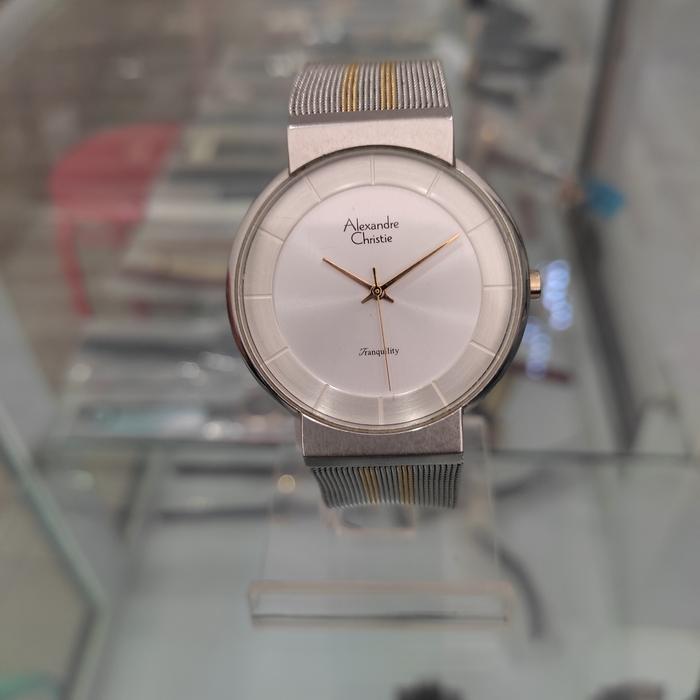 JAM TANGAN WANITA DAN PRIA ALEXANDRE CHRISTIE AC 8523 / AC 8523 SECOND