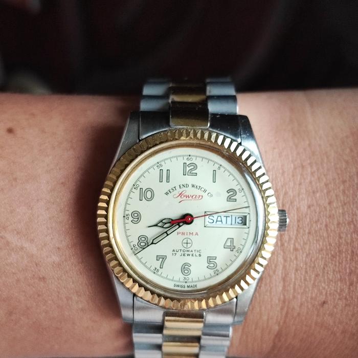 West end watch Sowar Prima president Automatic