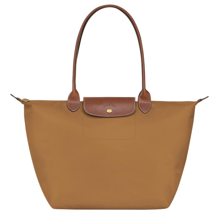 Longchamp lepliage original tote bag L /longchamp fawn