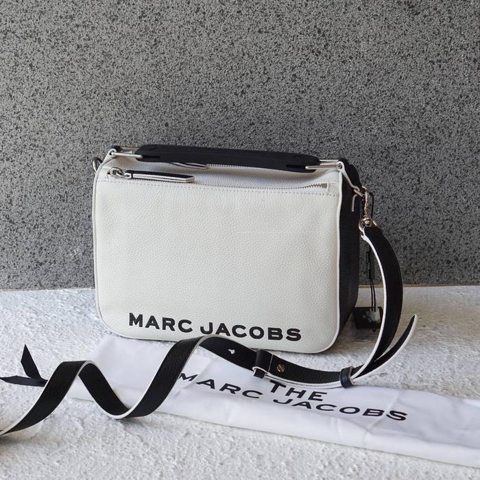 MJ the softbox leather crossbody bag 25,5x10,5x20 cotton multi