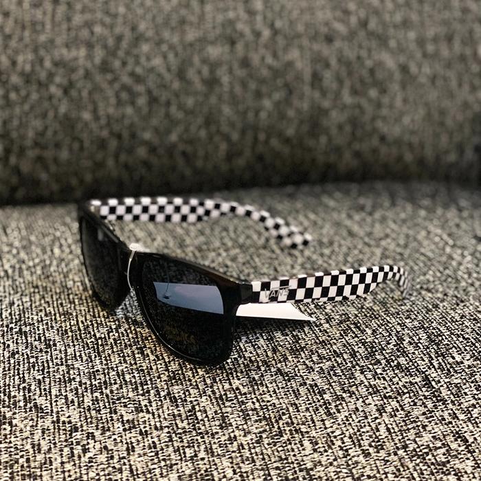 Original Sunglasses Vans Checkerboard Black White