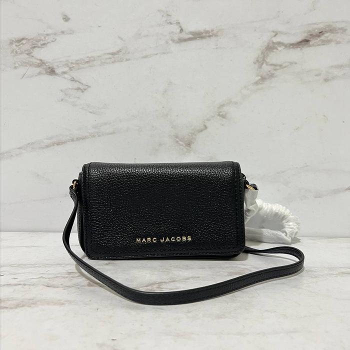 MJ Mini Leather Crossbody Bag