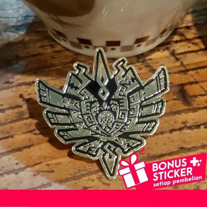 PIN ENAMEL MONSTER HUNTER - MONSTER HUNTER 4 ULTIMATE 3DS