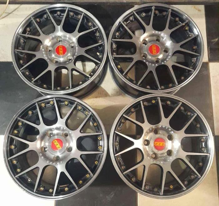 Velg Mobil Bekas Ring 16 BBS R16X7 5X114,3 ET40