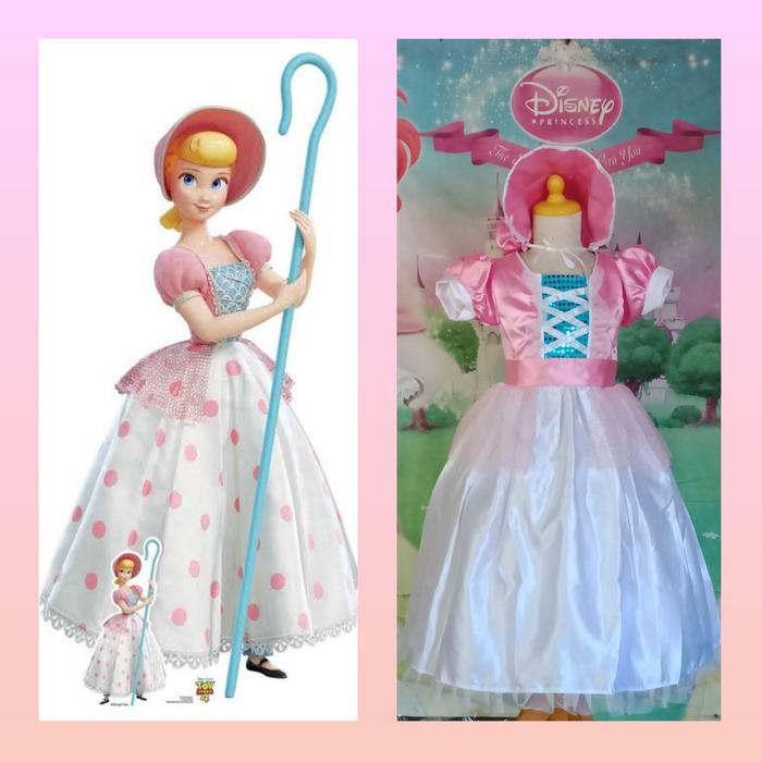 Bo Peep Toy Story/Kostum Bo Peep Pink -