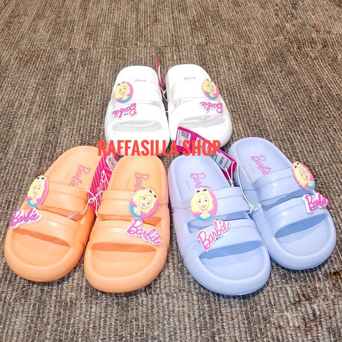 Sandal Zandilac Barbie Cewek Sendal Anak Wanita Slip On Fashion