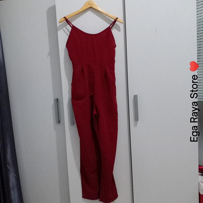 Jumpsuit Maroon PRELOVED PL