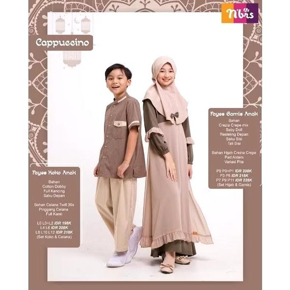 Sale Nibras Set Gamis Anak Fayes carina 25%