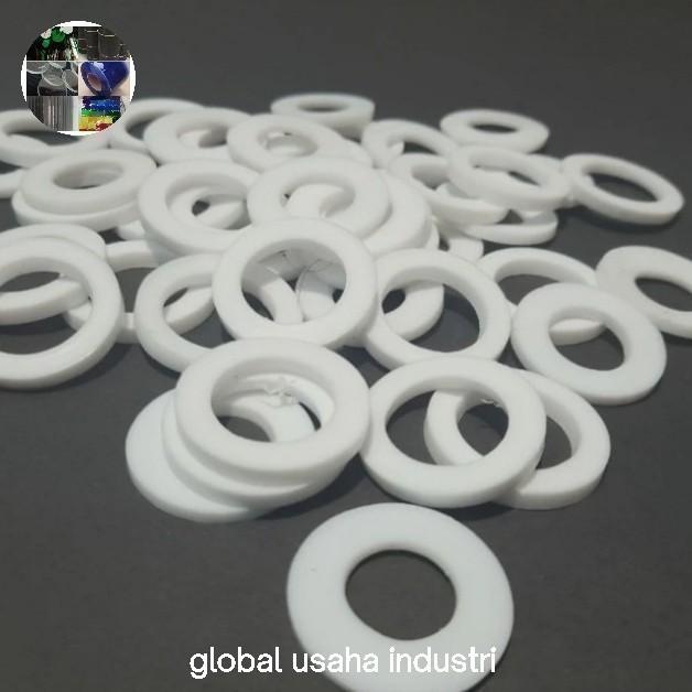 ring ptfe ring teflon OD 18mm x ID 6mm x 3mm