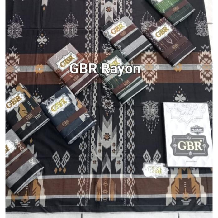 sarung GBR kembang rayon dewasa