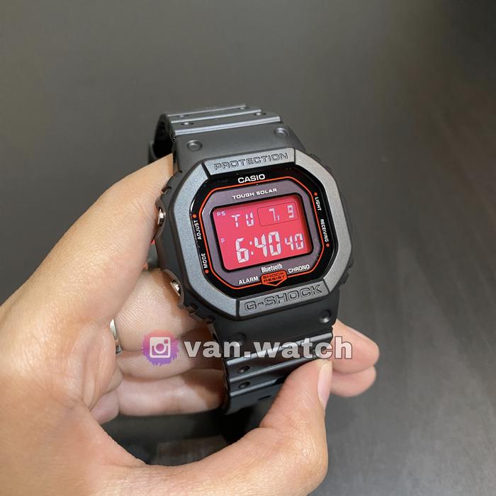 Casio Gshock GW B5600AR-1 / GWB5600AR-1 Black Devil Original
