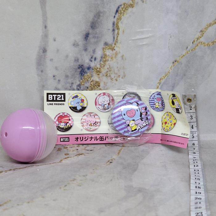BTS Mang Kura Sushi Original Can Pin Badge Bros Gashapon Gachapon Gacha