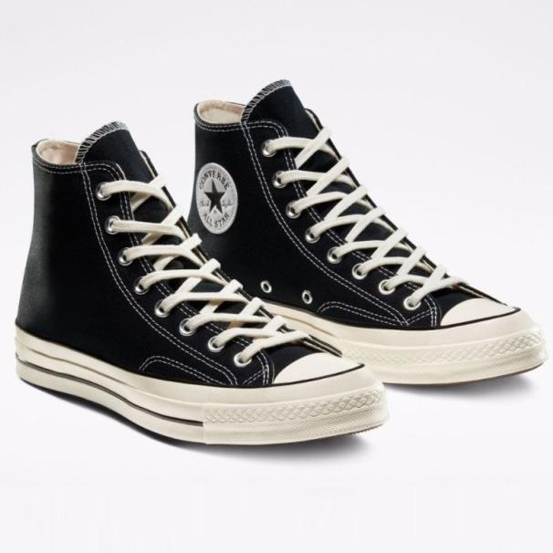 Sepatu Converse Chuck 70 All Star 70s Hi Black Egre Original Resmi MAP