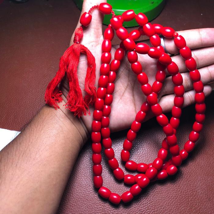 Tasbih Batu Marjan Mekkah Oleh Oleh Haji Asli Kuno