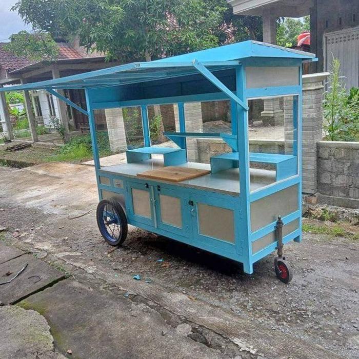 gerobak martabak kue bandung roti baka