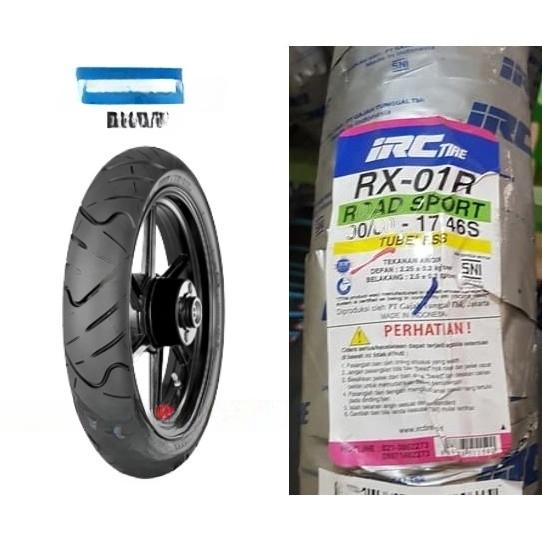 BAN LUAR IRC 17-90/80 RX01R TUBLESS