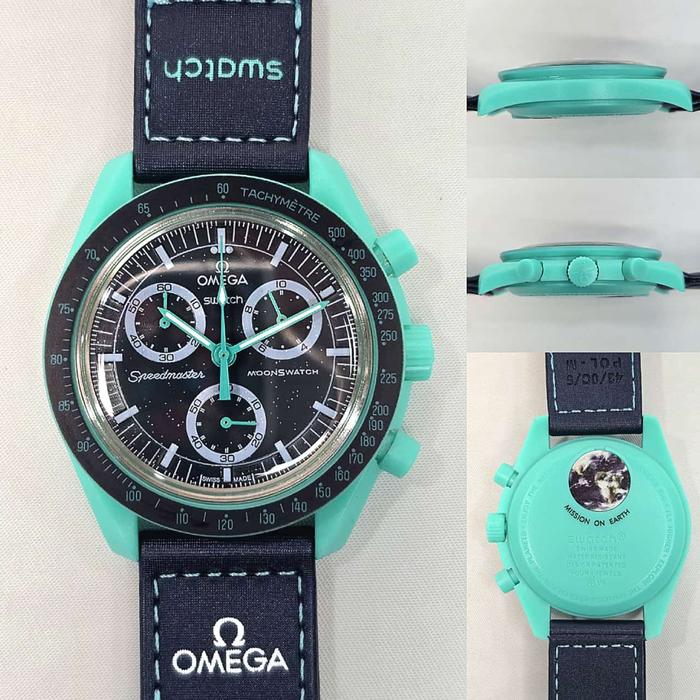 Jam tangan Omega Swatch New Release Quartz