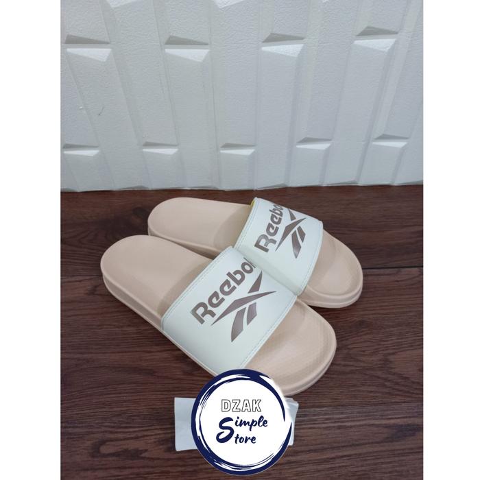SANDAL REEBOK FULGERE SLIDE CHALK/SOFECR/TAUPE WOMEN ORIGINAL - HR0689