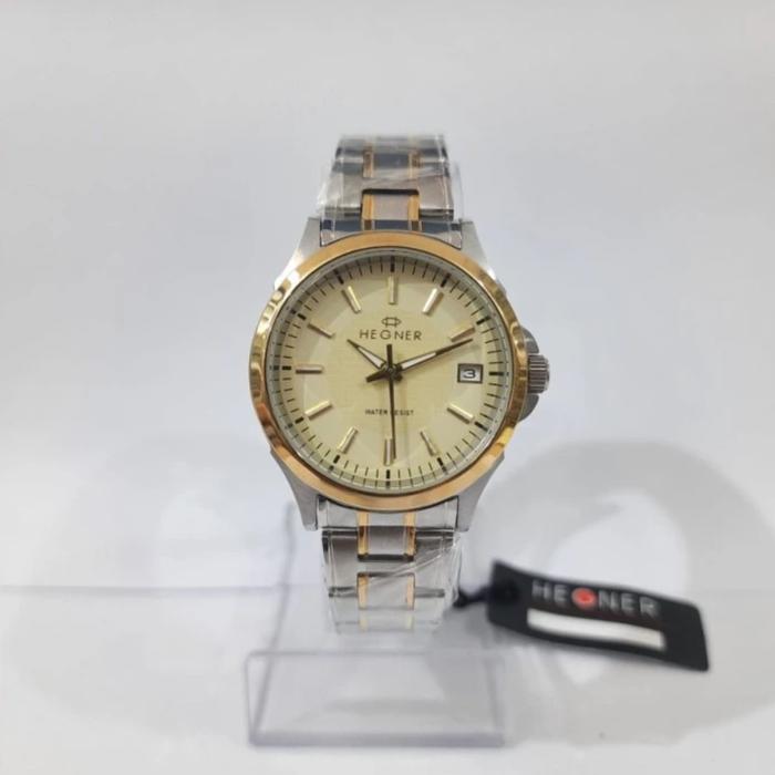 JAM TANGAN ANALOG WANITA HEGNER 3901 / HW-3901L / HW3901 / HW 3901 / HW-3901 QUARTZ MOVEMENT SILVER 