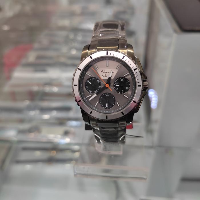 JAM TANGAN WANITA ALEXANDRE CHRISTIE AC 6455 / AC6455 Silver ORIGINAL