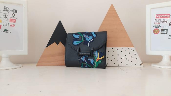 Charles & Keith x Van Gogh Wallet Flower Pattern Original