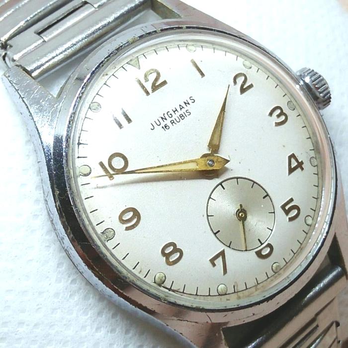 Junghans subsecond J80 16rubis original jamtangan antik arloji vintage