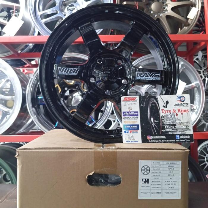 velg TE37 r16 5x114.3 lbr7 et40