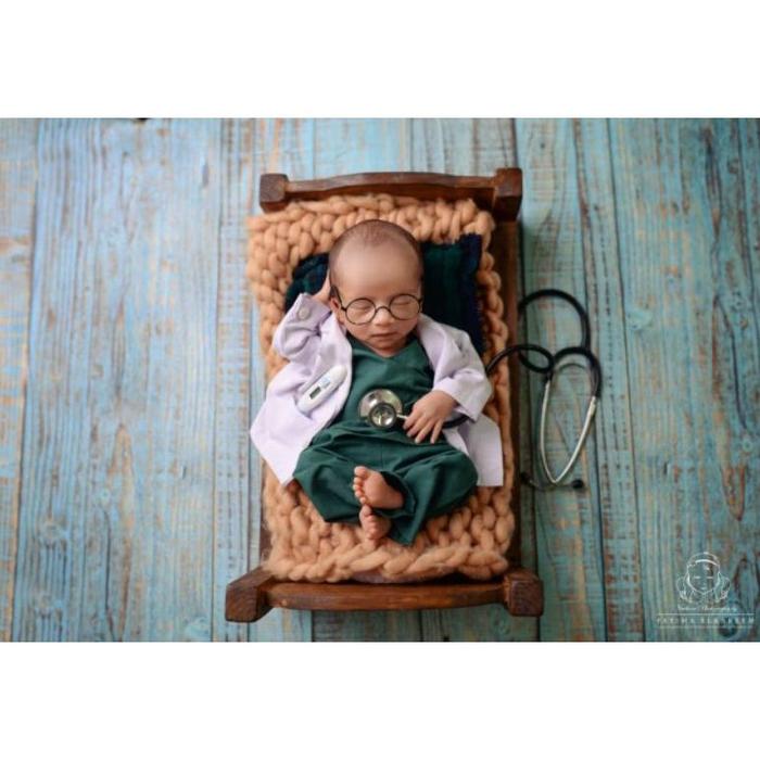 BAJU NAKES PROFESI DOKTER JAS DOKTER BAYI PROPERTY FOTO BAYI NEWBORN
