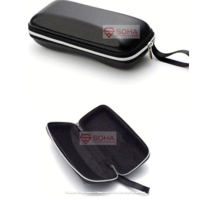 RT-01 Tempat Tas Kotak kacamata Design Dompet Resleting Zipper Glasses
