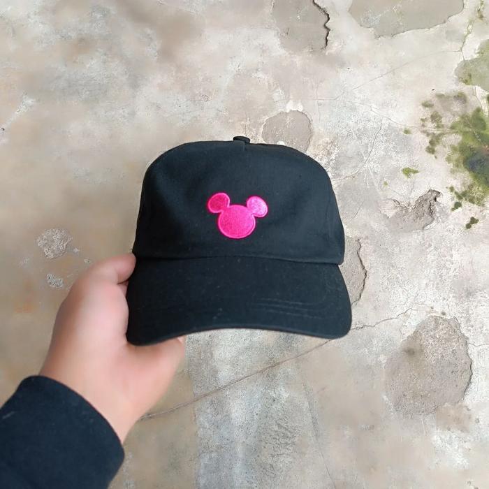 Topi Simple Caps Unisex Pria Wanita Disney Mickey Mouse Original