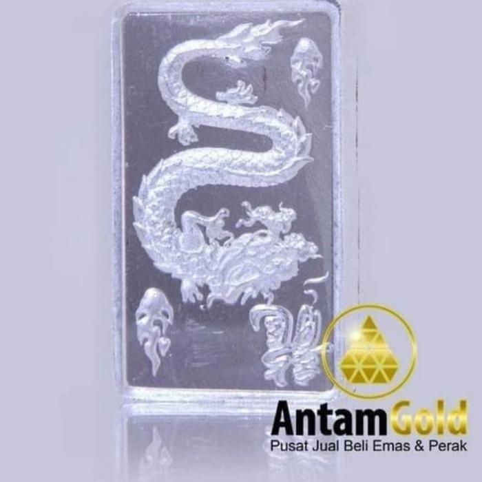 Perak Batangan SRH 10 gram gr silver bar murni nadir koin coin rcm IMN
