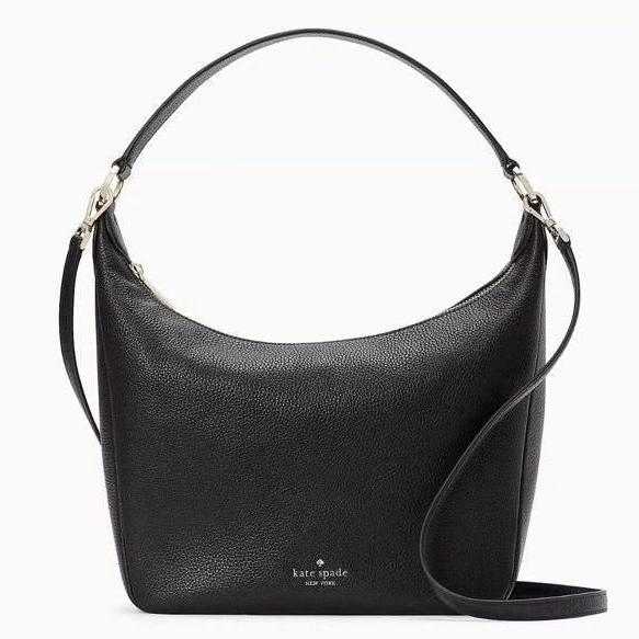 ks leila shoulder and sling bag black