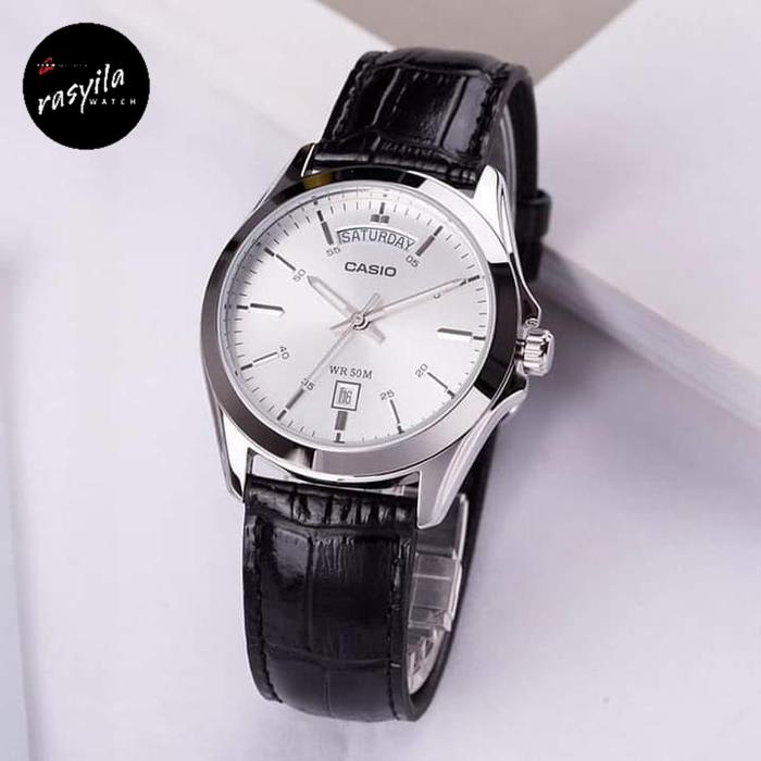 Casio MTP-1370L / MTP1370L - 7AVDF / 7A / MTP-1370 White Black