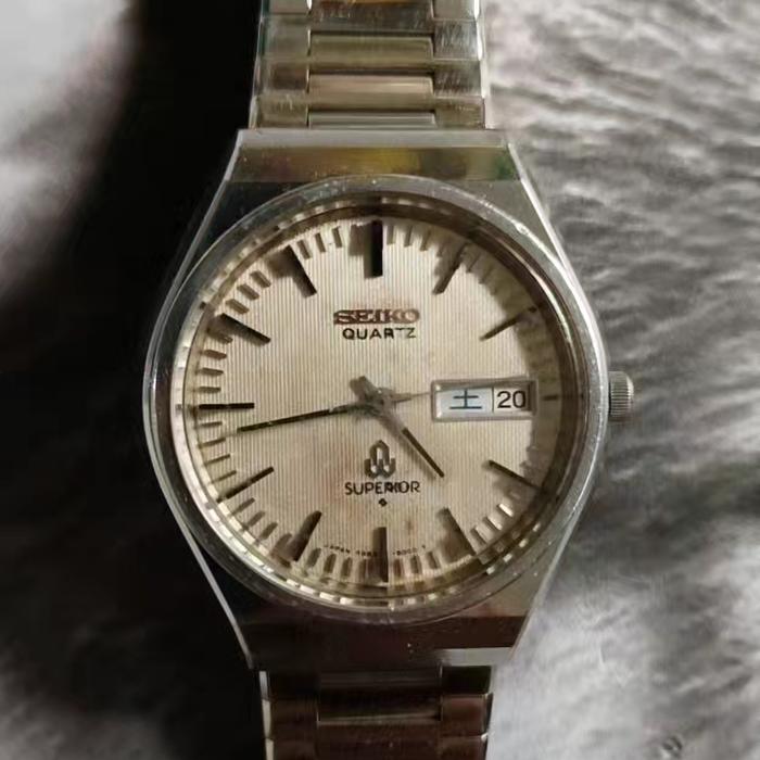 BISA COD Jam Tangan Pria Seiko Quartz Superior 4883-8001 Second Original