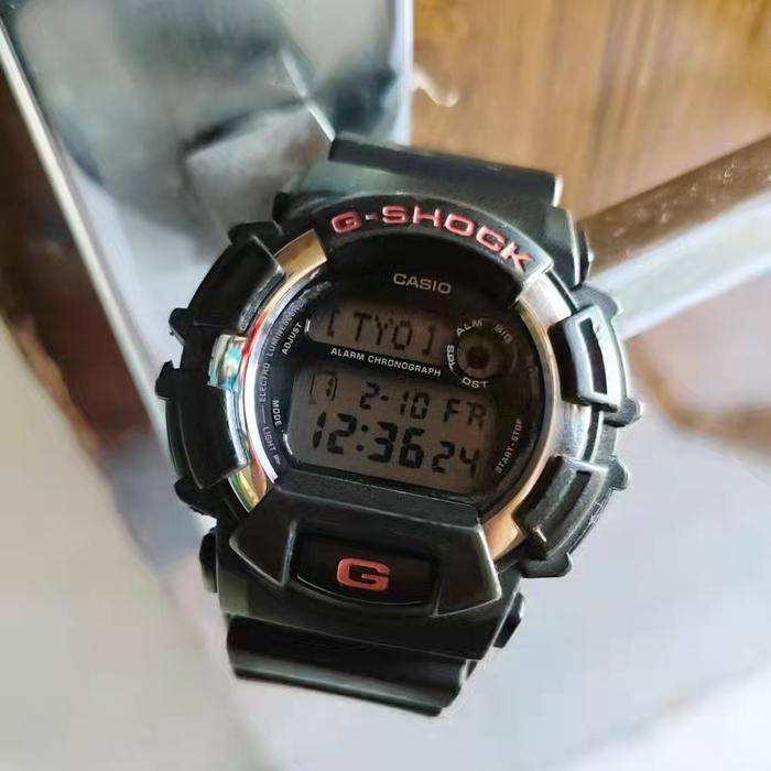 BISA COD Jam Tangan Pria G Shock DW-9500 World Time Second Original