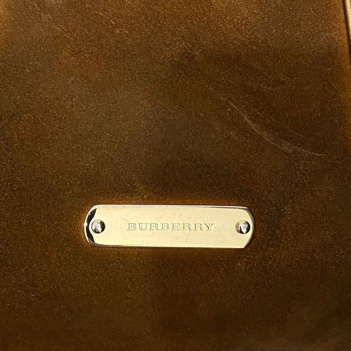preloved burberry* shoulder bag