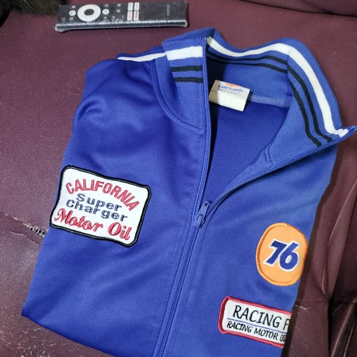 Jaket Jacket Bengkel Union 76 oil oli