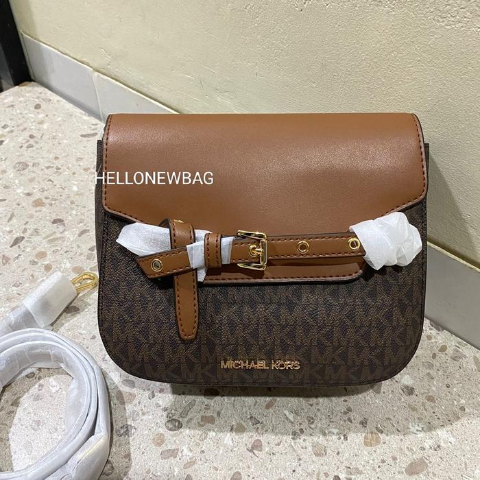 Tas MK original - M*chael kors emilia saddle crossbody