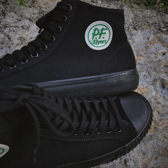 Sepatu Pf flyers center hi og black original murah