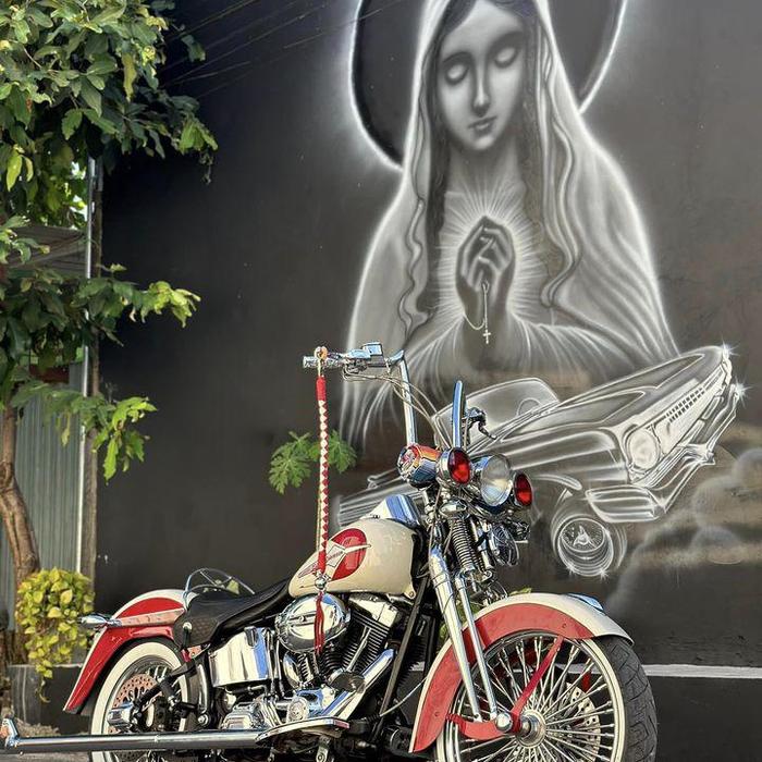 velg harley davidson heritage softail chicano style