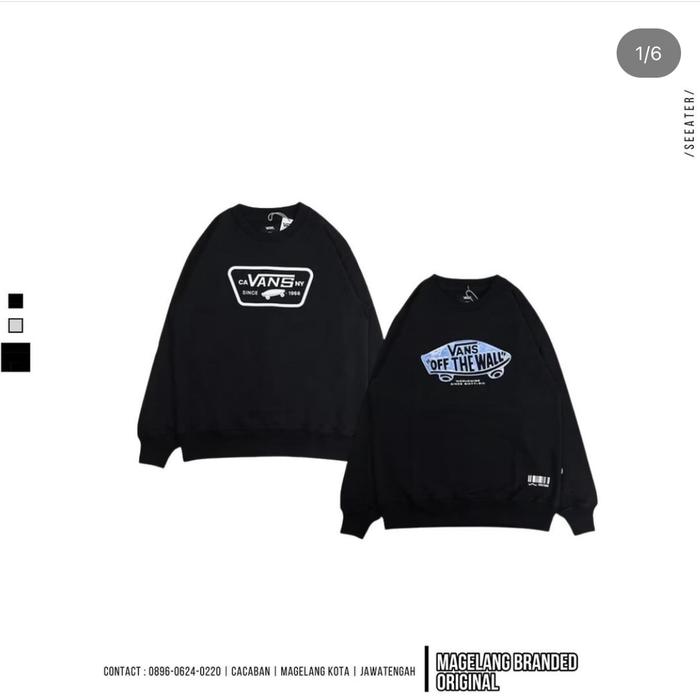 Sweater Crewneck vans original skate