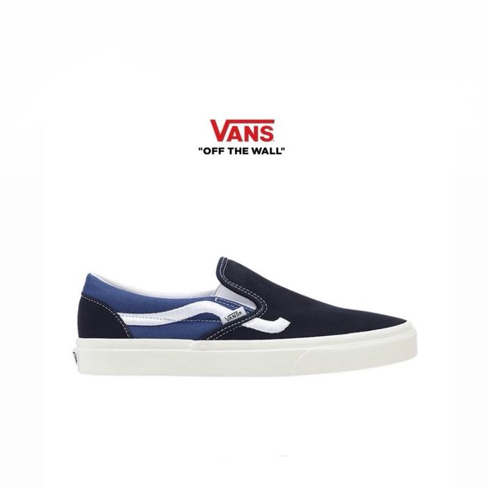 Vans Slip On Side Stripe Navy