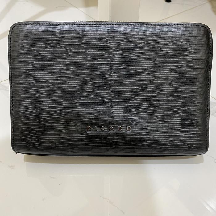 Picard pouch pria black leather