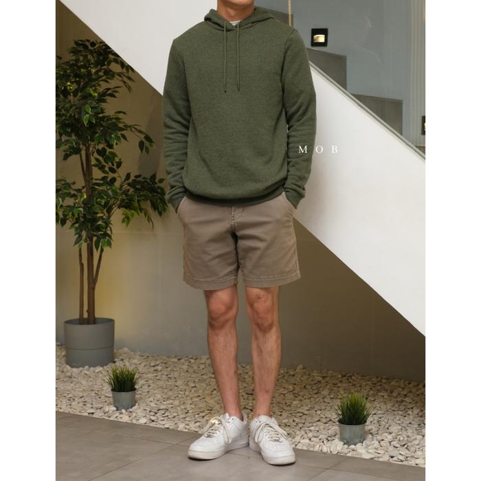Hoodie GoodFellow Basic Knit Olive Original