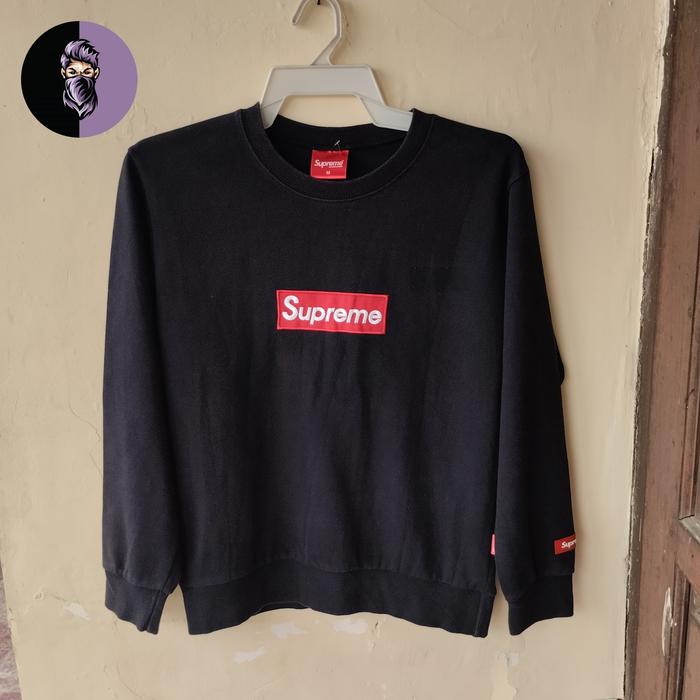 crewneck supreme box logo