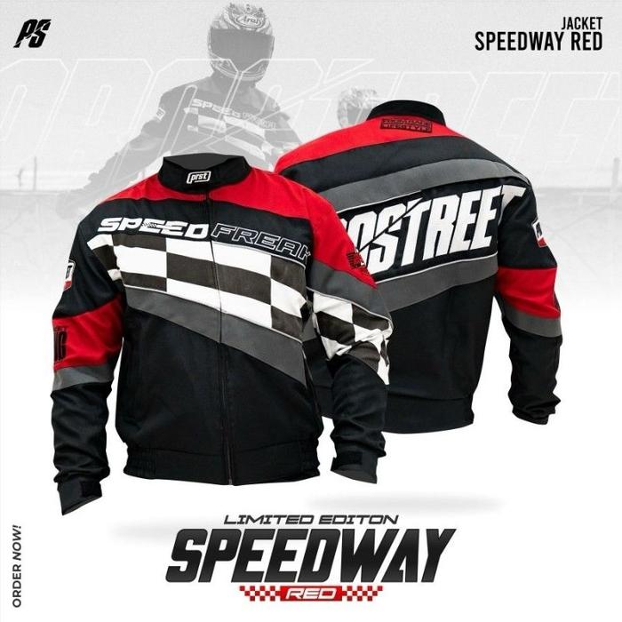Jaket Prostreet | Speedway Red | New | Original
