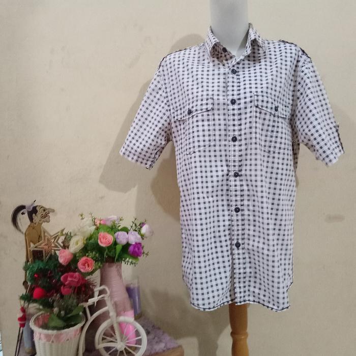 Kemeja Pria Point One Bahan Katun #B767