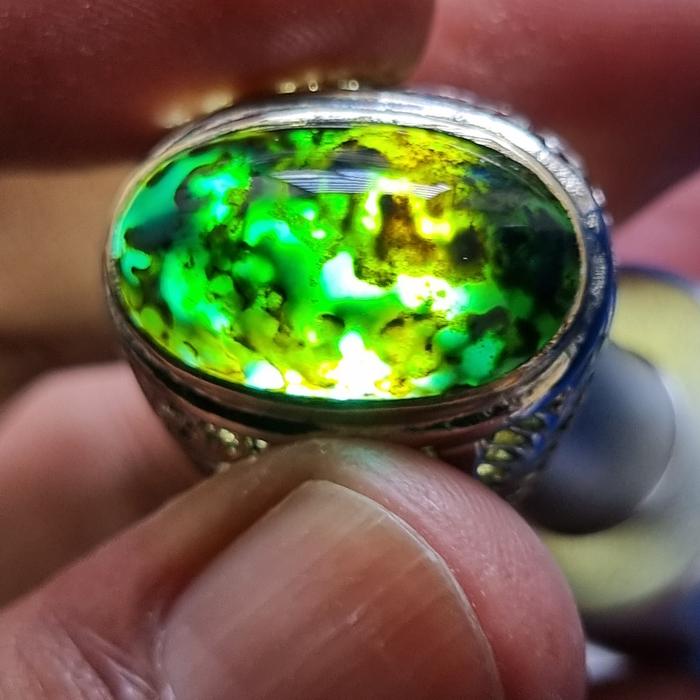 Cincin Bacan Material Coklat Lumer serat kaca 230724 1