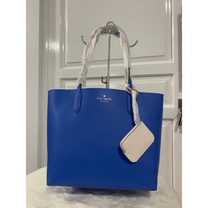tas wanita ks ava reversible tote frisbee blue in